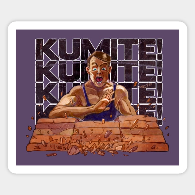 Bloodsport: Kumite! Sticker by Dustin Resch